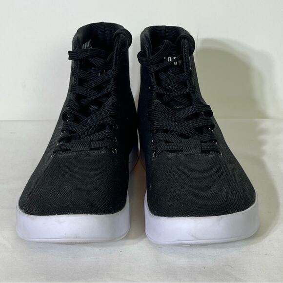 NOBULL High Top Canvas Trainer Shoes Size 5 Men\'s 6.5 Women’s Black EUC main image 5